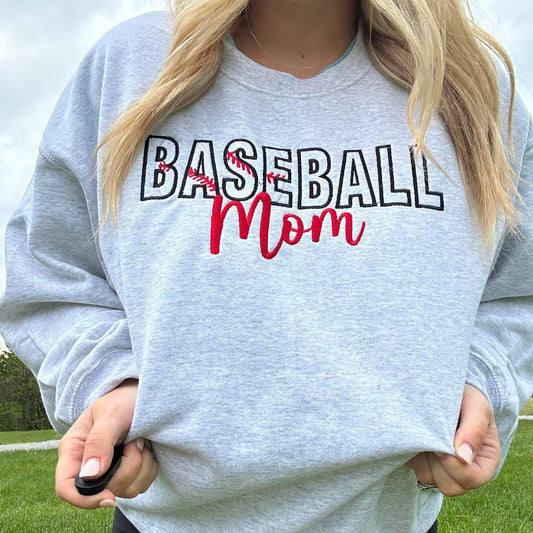 baseball mom sweatshirt